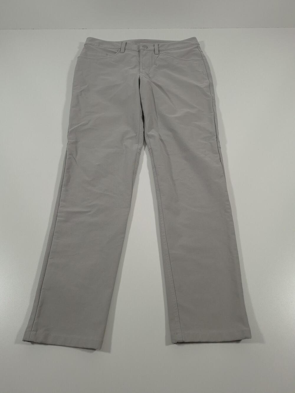 Lululemon ABC Slim-Fit 5 Pocket Pant 32x31 Utilitech Gray